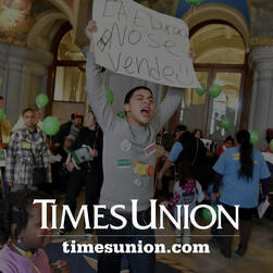 Education advocates rally at New York state Capitol