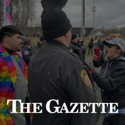 Protesters descend on Wadsworth during drag story time event